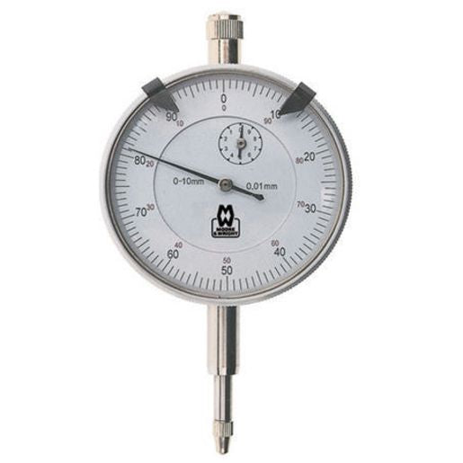 Moore & Wright Tools Dial Indicator Analogue 0-10mm MW-400-06