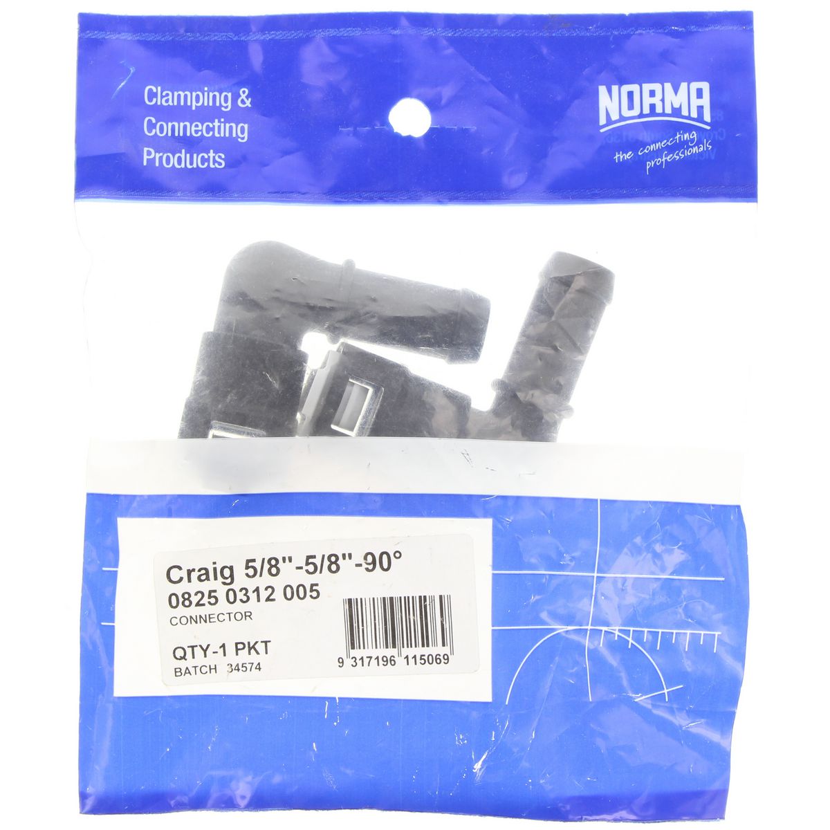Norma Engine Coolant Hose 8250312005