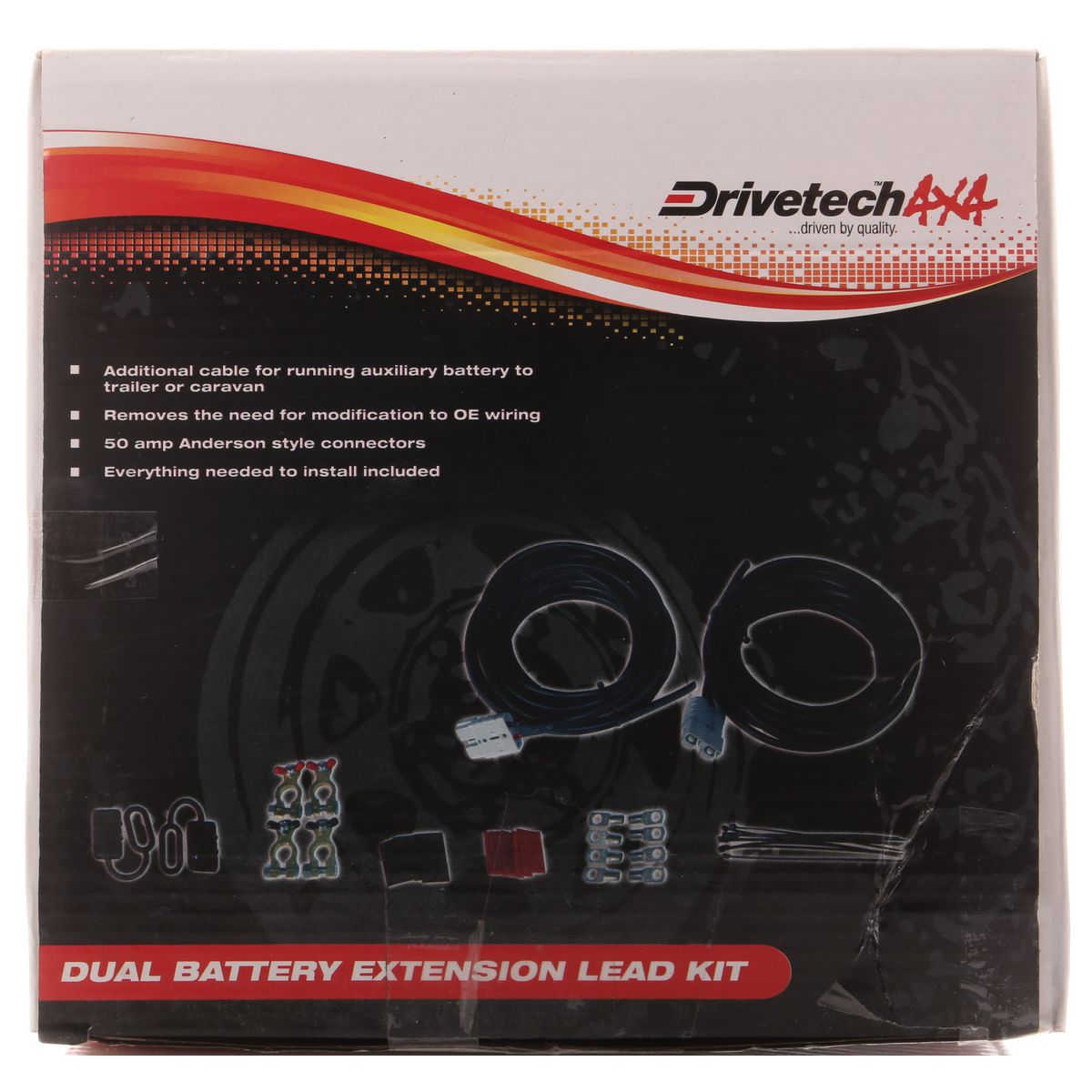Drivetech 4x4 Dual Battery Extension Lead Kit DT-ABKELK