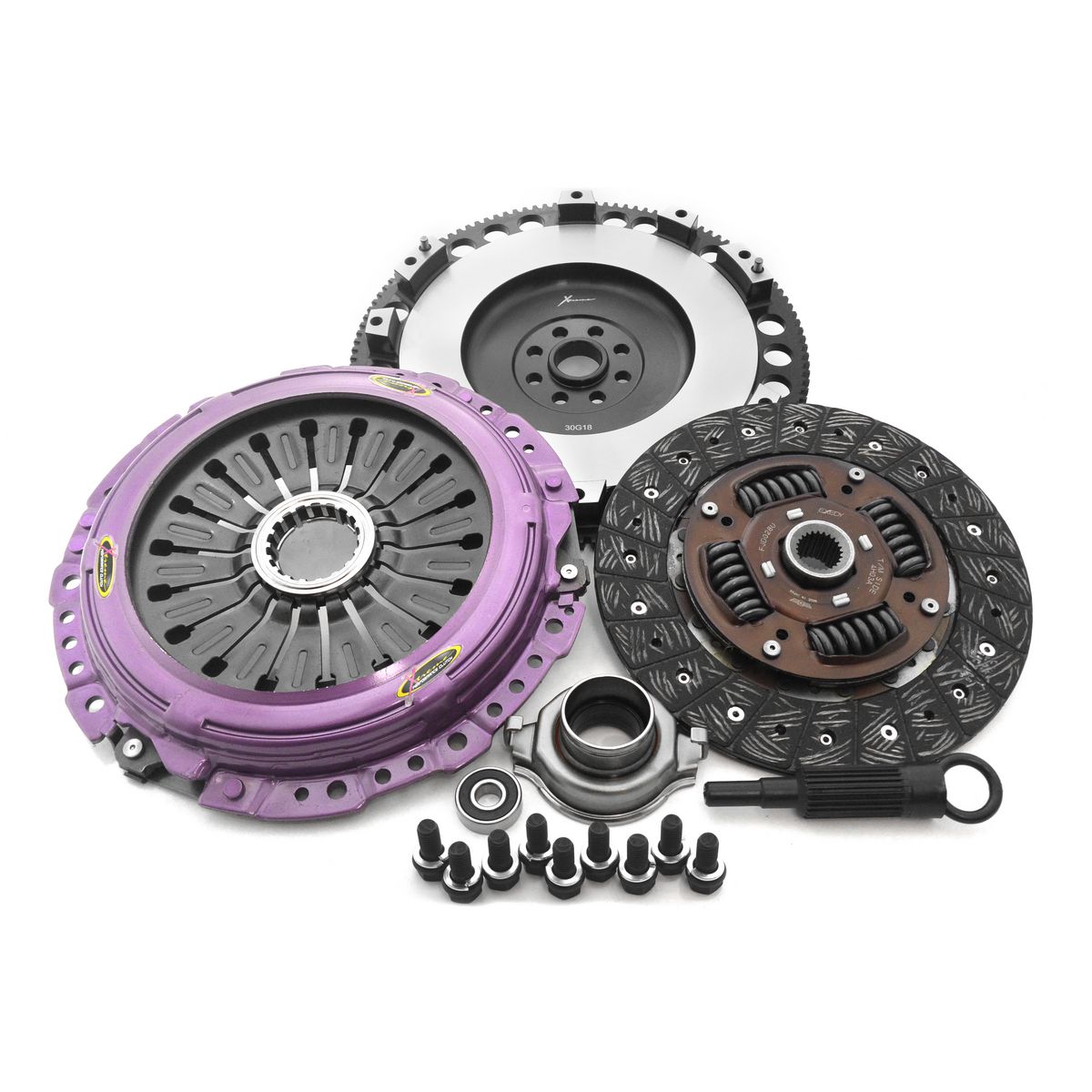 Xtreme Clutch Kit HD Organic w/ Flywheel KSU24501-1A