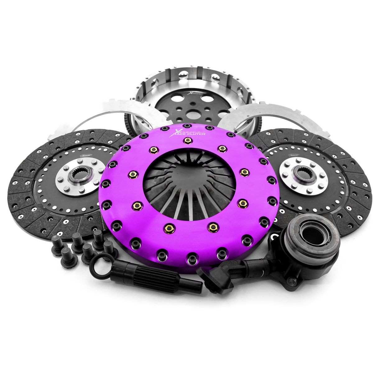 Xtreme Clutch Kit Performance Twin Solid Organic KFD23659-2G