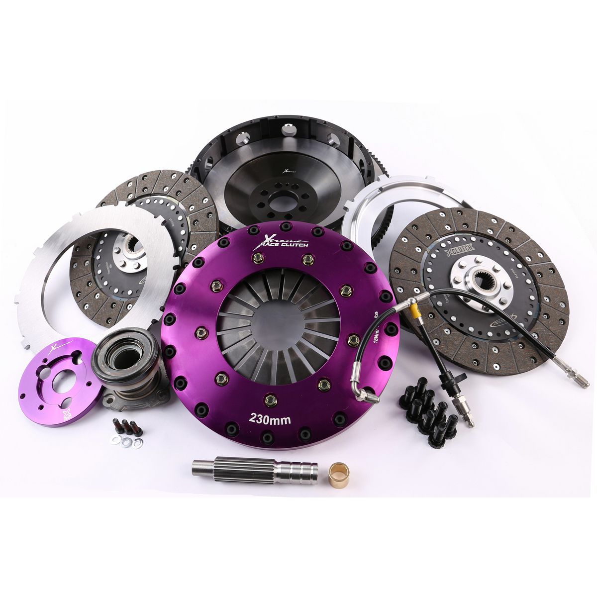 Xtreme Clutch Kit Performance Twin Solid Organic KNI23688-2G