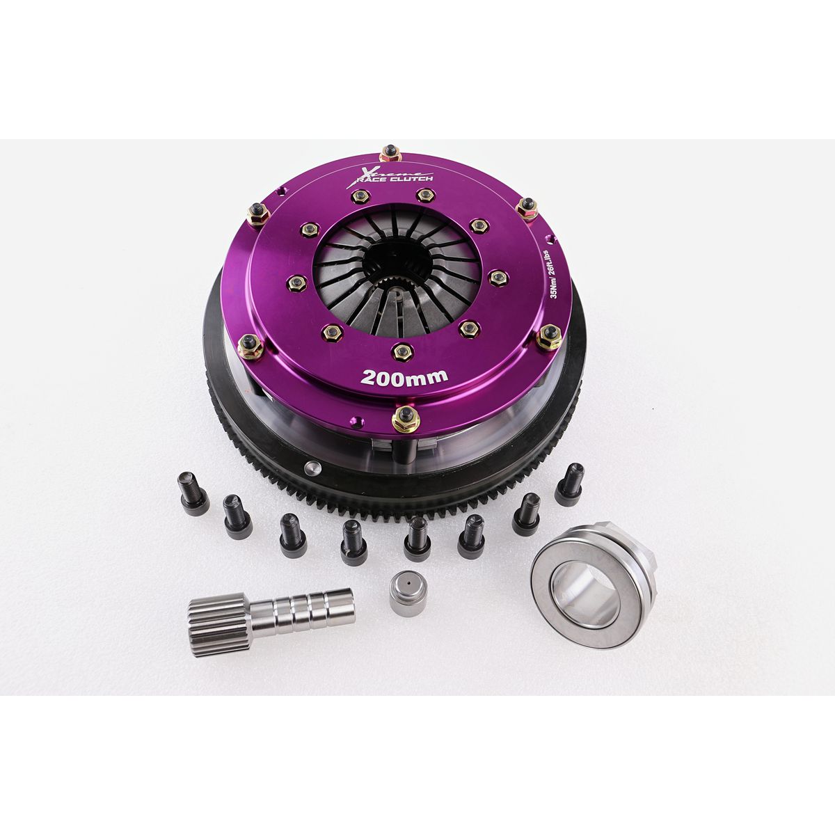 Xtreme Clutch Kit Twin Sprung Rigid Ceramic 200 mm KBM20524-2B