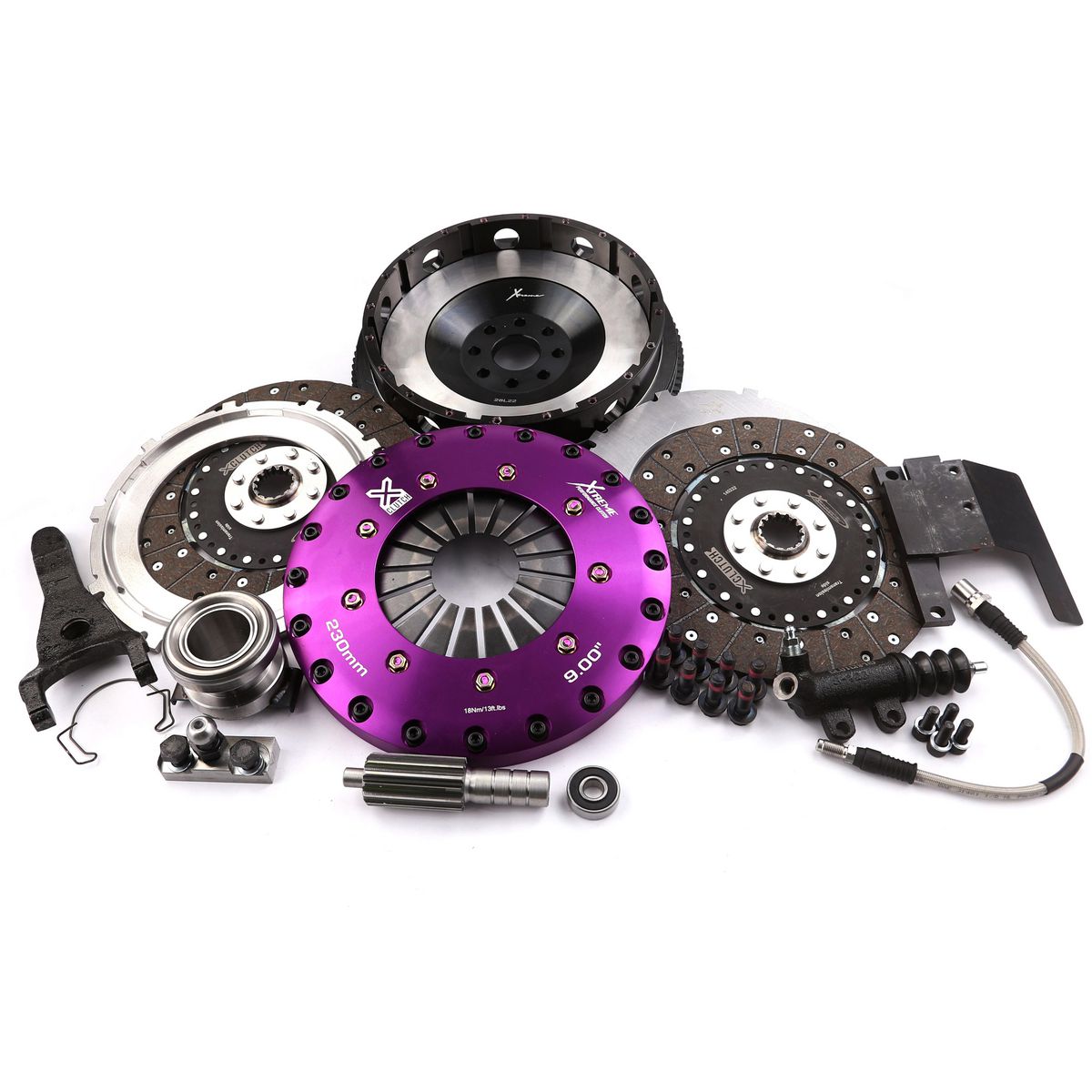 Xtreme Clutch Kit Performance Twin Solid Organic KTY23536-2G