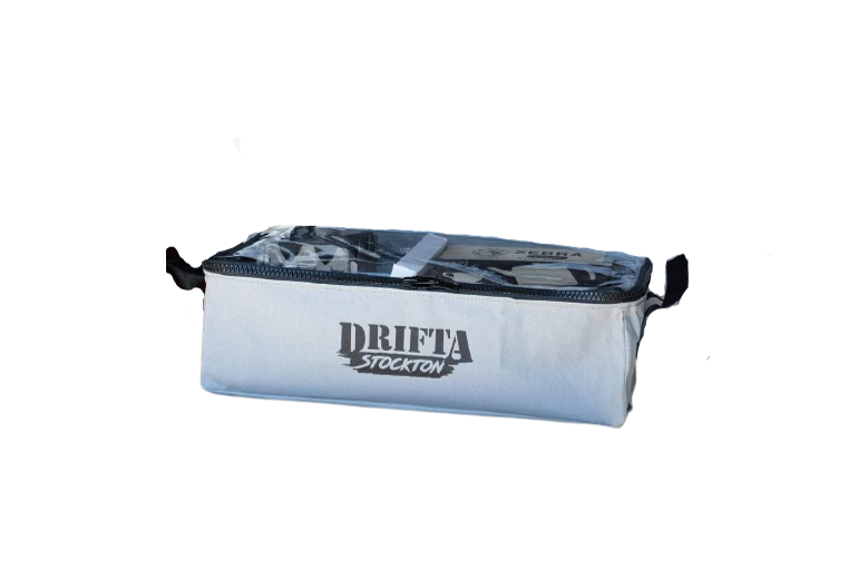 Drifta Stockton DRIFTA DRAWER BAG CLEAR TOP SML GREY DSDRAWBAGCTOPSML DSDRAWBAGCTOPSML