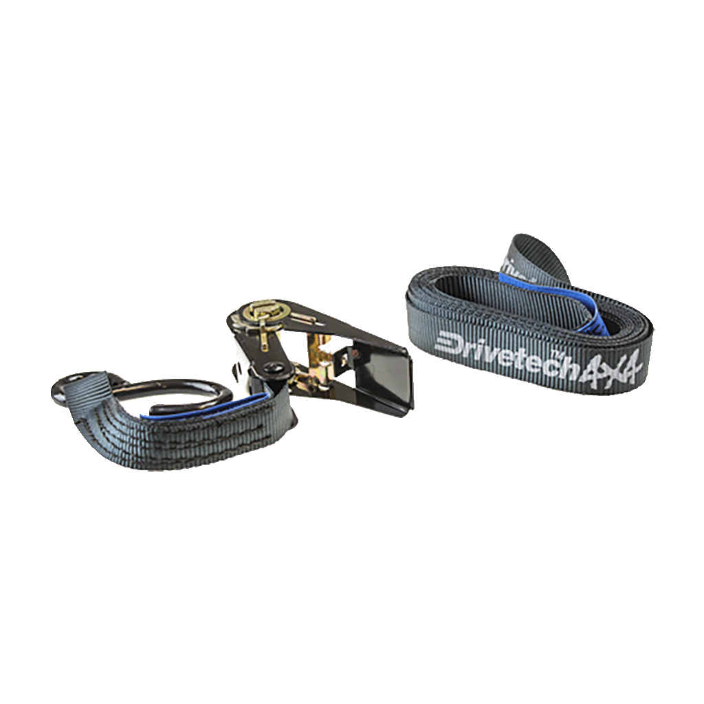 Drivetech 4x4 Ratchet Tie Down 25mm x 4m 250kg DT-TD001