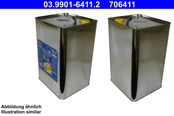 ATE SL.6 Brake Fluid Dot 4 20L 03.9901-6411.2
