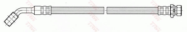 TRW Brake Hose Front PHD7038