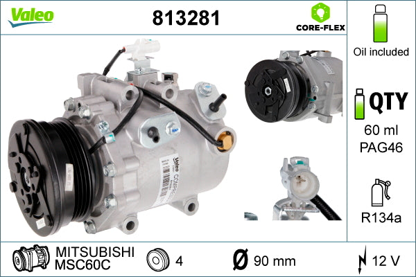 Valeo AC Compressor 813281