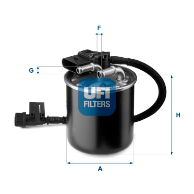 UFI Filters Fuel Filter 24.149.00