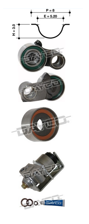 Dayco Timing Belt Kit KTBA218H1