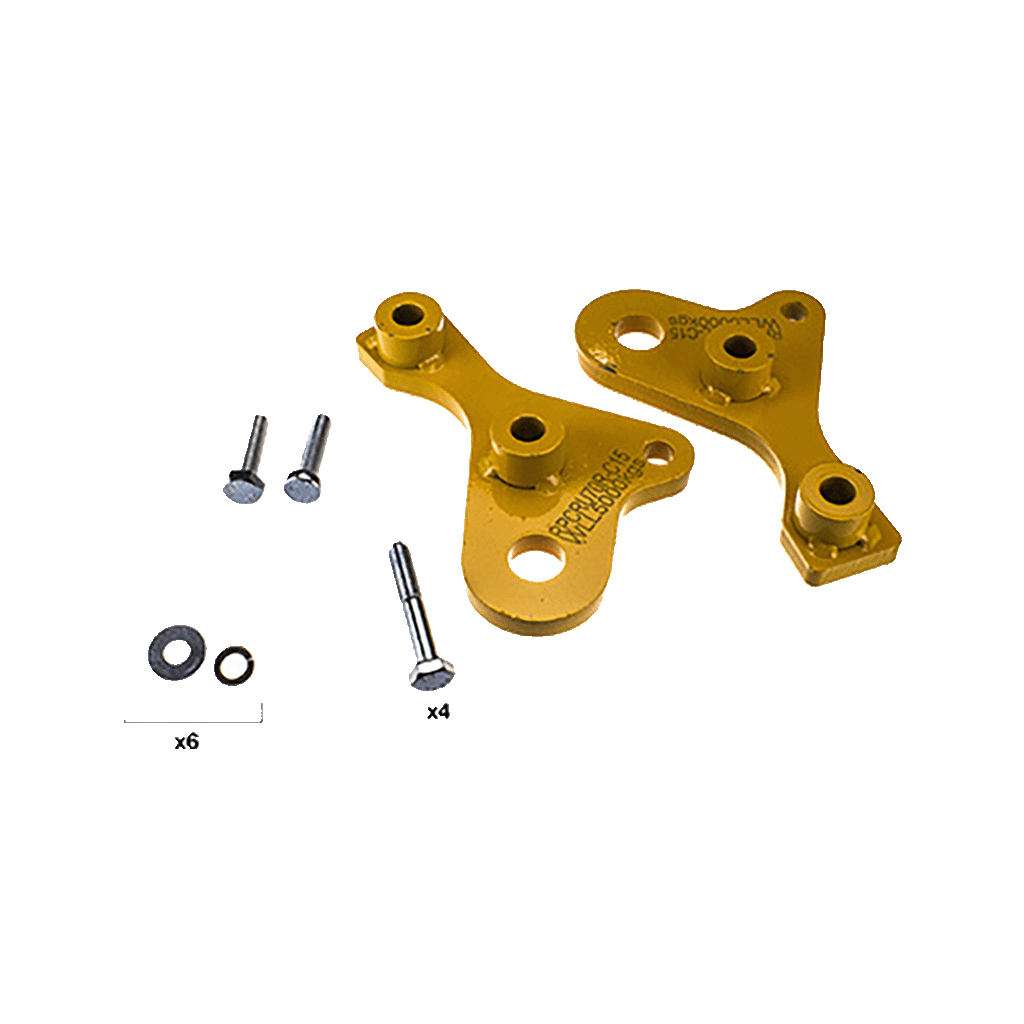 Drivetech 4x4 Recovery Points fits Toyota Landcruiser 70 Series