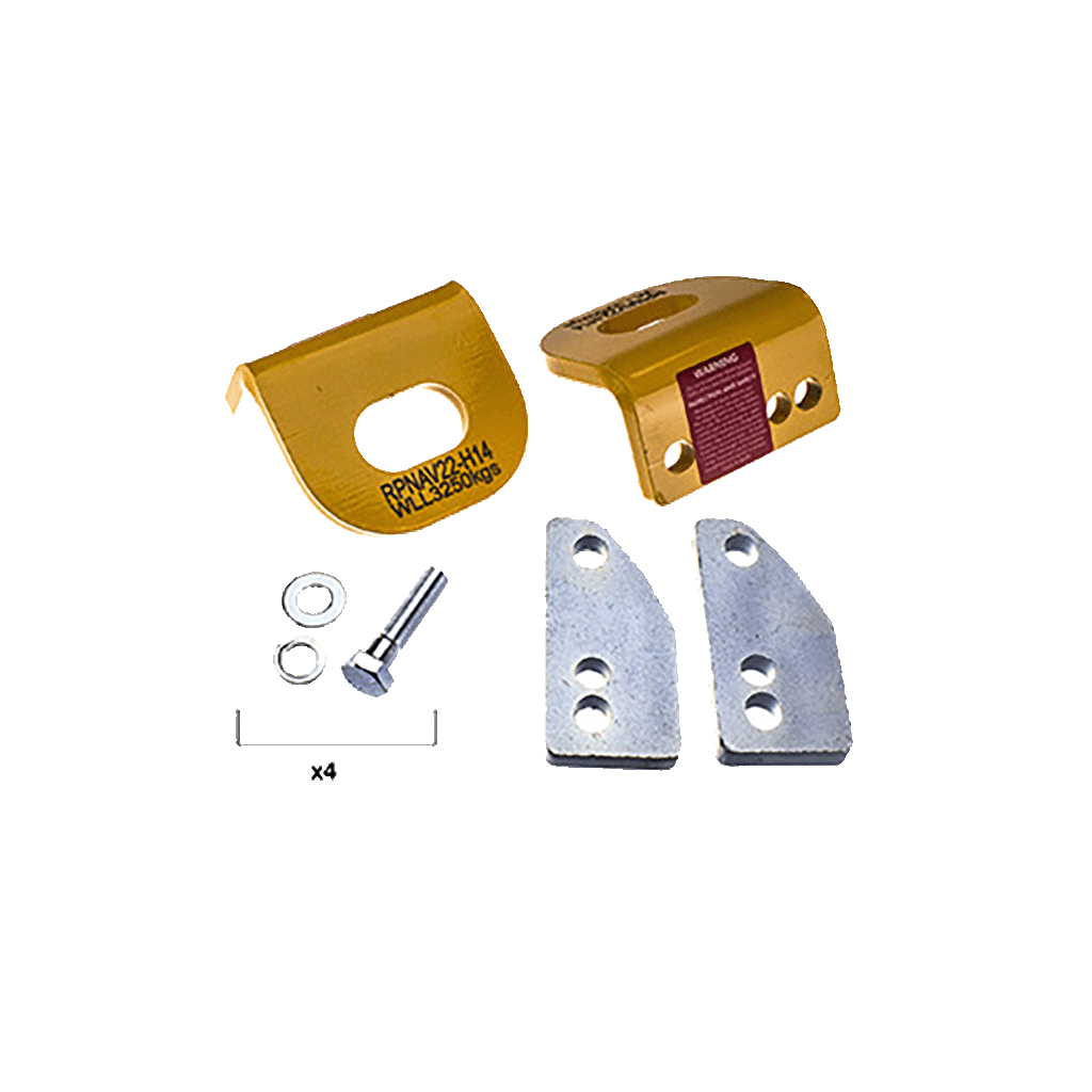 Drivetech 4x4 Recovery Points fits Nissan Navara D22
