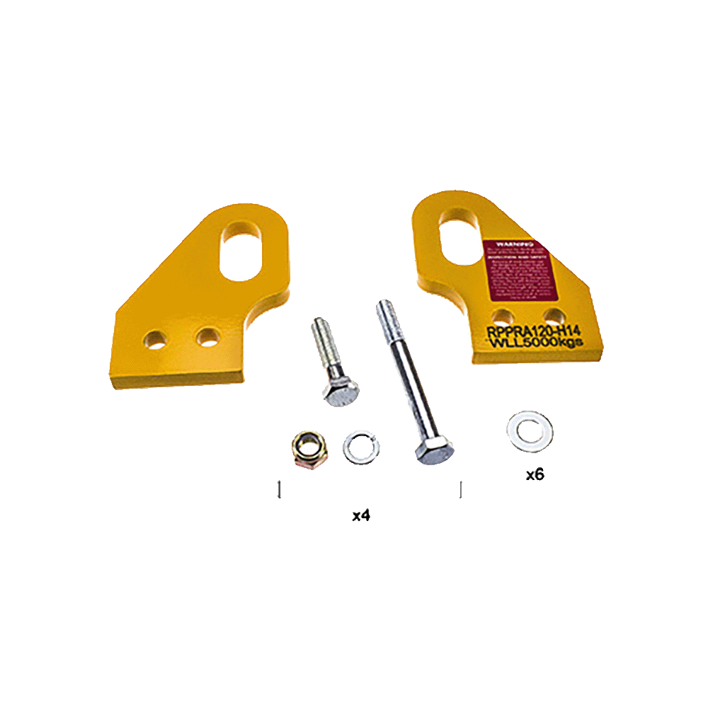 Drivetech 4x4 Recovery Points fits Toyota Landcruiser Prado 120 Series