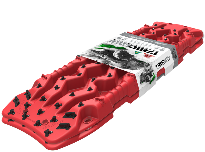 TRED PRO Recovery Boards - Red TREDPROR