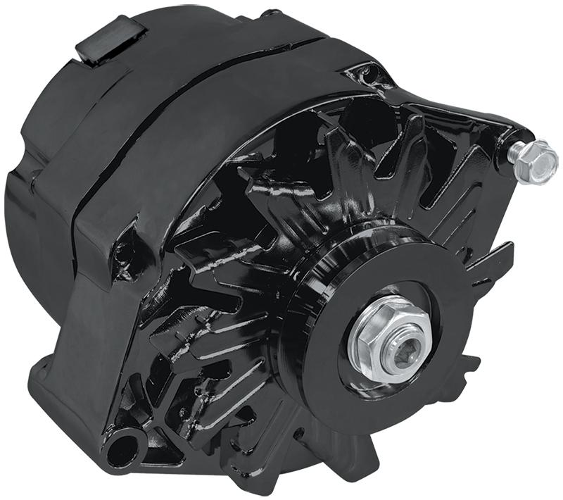 Aeroflow Black 100 Amp 1 Or 3 Wire Alternator Suits GM