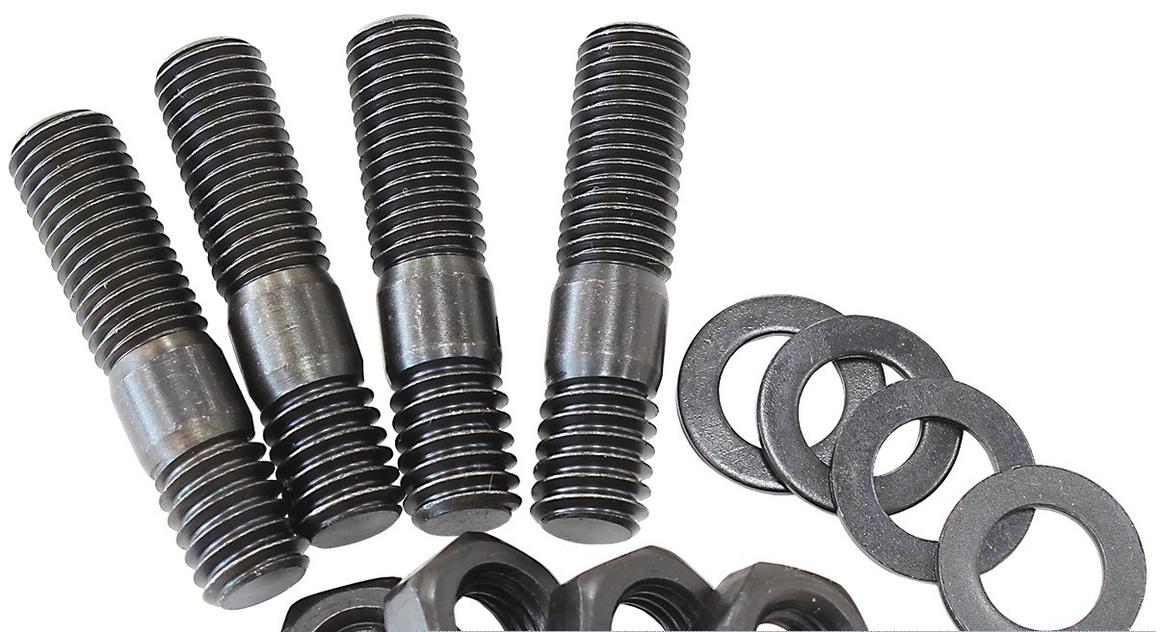 Aeroflow Carb Stud Kit 1-3/8"" 35mm Oal Black