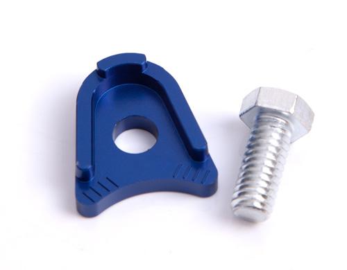 Aeroflow AF64-2035 Billet Distributor Hold Down Blue Clamp Suits Ford Windsor & 351C