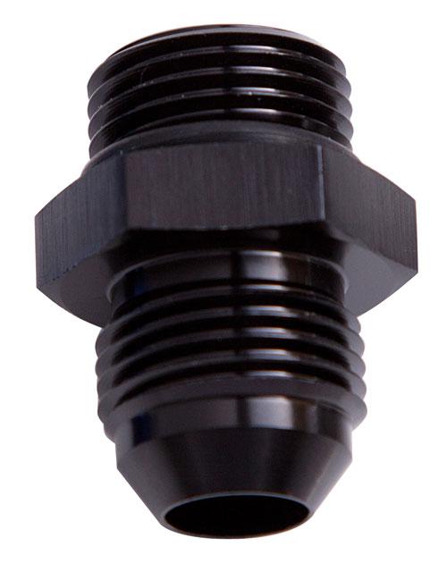 Aeroflow AF920-20-16BLK -16 ORB To -20AN Straight Black Male To Male