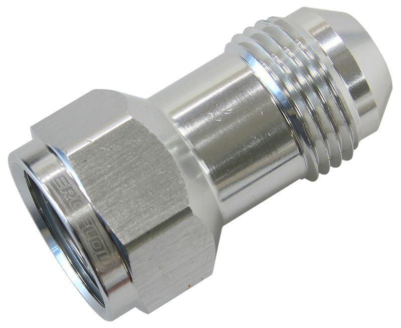 Aeroflow AF952-06S Female -6AN To Male -6AN Silver Female To Male Extension