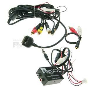 Aerpro FM Modulator w/ Ipod & Video AP7482