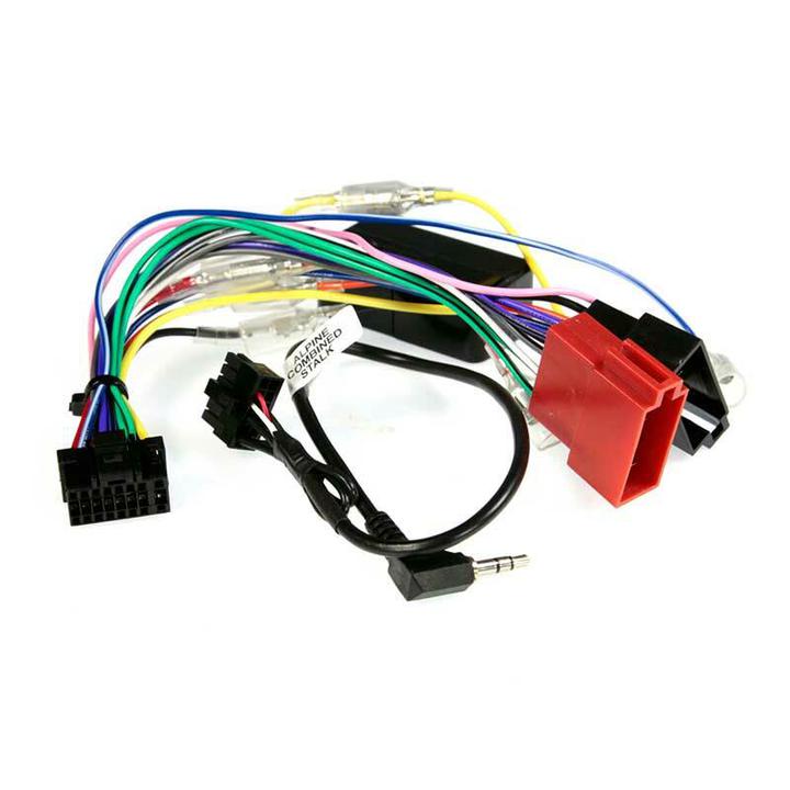 Aerpro App 9 Secondary ISO Harness & SWC Patch Lead fits Alpine Headunits 16 Pin APP9ALPH