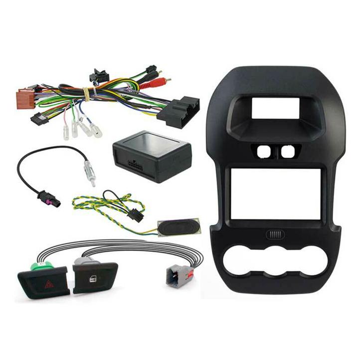 Aerpro Double Din Headunit Installation Kit Black Suits Ford Ranger 4.2"" OEM Display FP8083KC