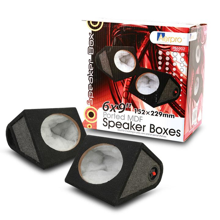 Aerpro Ported Speaker Box fits 6x9"" Speakers PB6902