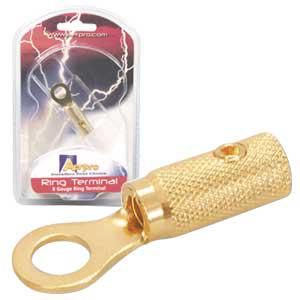 Aerpro 8 Gauge Ring Terminal Brass