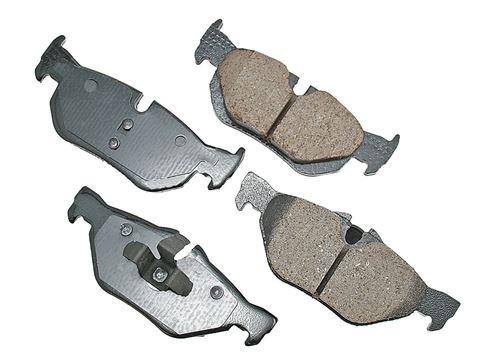 Akebono Euro Ultra-Premium Brake Pad Set Rear EUR1267