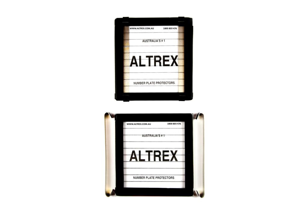 Altrex Number Plate Cover 1 Figure Black With Lines