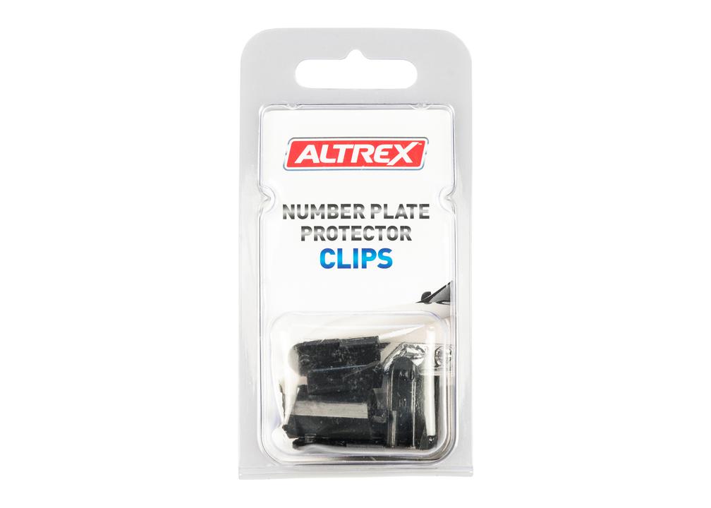 Altrex Number Plate Protectors Replacement Swing Clips Black