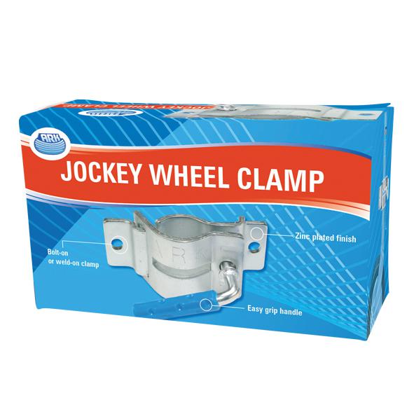 Ark Jockey Wheel Fixed Clamp 2 Hole 350Kg FCL50