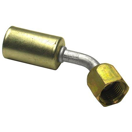 ATCO #6 Female Flare - Beadlock #6 45 Fitting Aluminium BLX1111