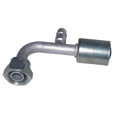 ATCO #10 FOR - Beadlock #10 90 w/R134a Port Fitting Aluminium BLX1323-3