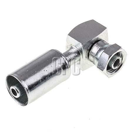 ATCO #6 FOR - Beadlock Short Drop #6 90 Fitting Steel SBX1321SD