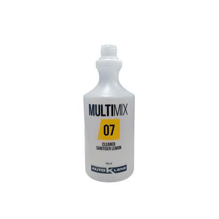 Auto Klene MultiMix 07 Printed Spray Bottle 750ml MM7BOT