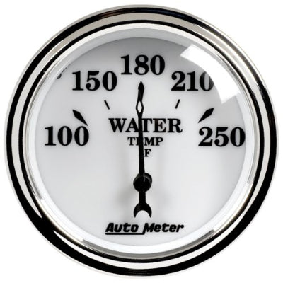 Autometer Old Tyme 2-1/16in Water Temp Gauge 100-250F AU1237