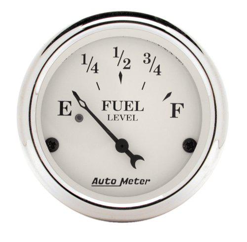 Autometer Old Tyme 2-1/16in Fuel Level Gauge 240-33 Ohms Short Sweep Electric AU1606