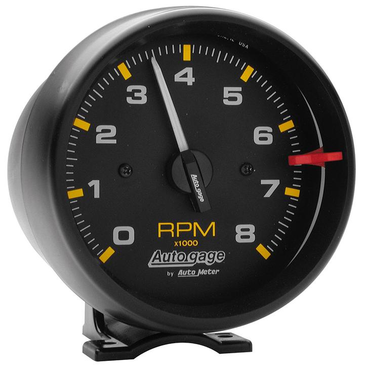 Autometer Auto Gauge 3-3/4in Tachometer 8000rpm Black AU2300