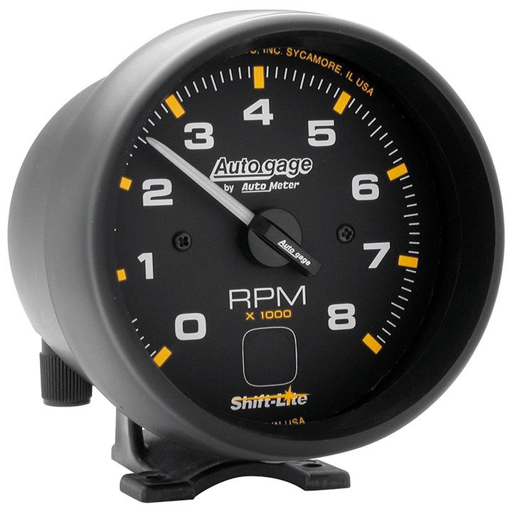 Autometer Auto Gauge 3-3/4in Tachometer 8000rpm Black AU2302