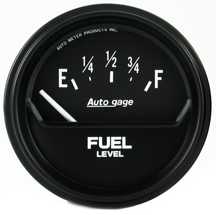 Autometer Auto Gauge 2-5/8in Fuel Level Gauge 0-90 Ohms AU2316