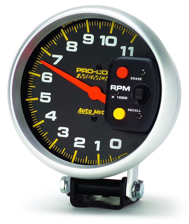 Autometer 5in Tachometer 11000rpm AU6811