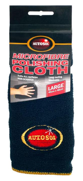 Autosol Microfiber Polishing Cloth Large (1 Pack) ASCLOTH