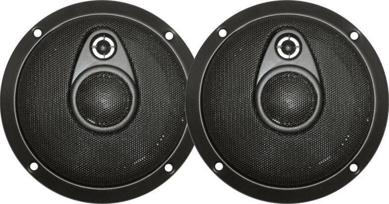 Axis 5"" 150W 3-Way Coaxial Slimline Speakers Black AX5036