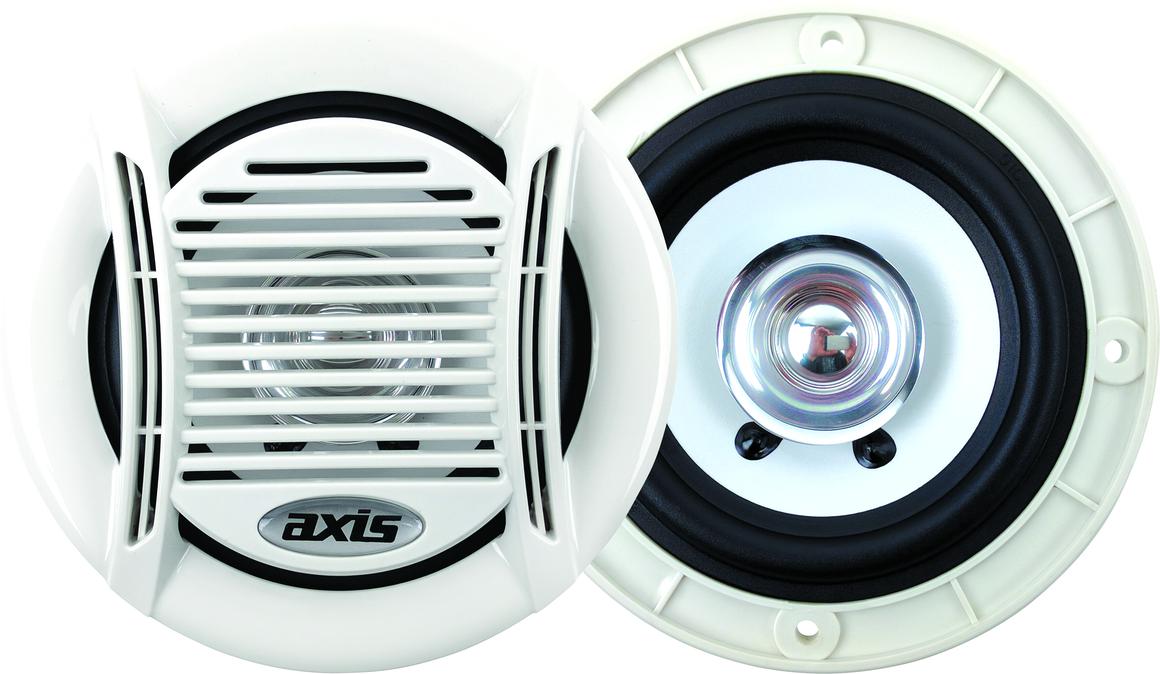 Axis Marine 4"" 90W Cone Speakers White MA401