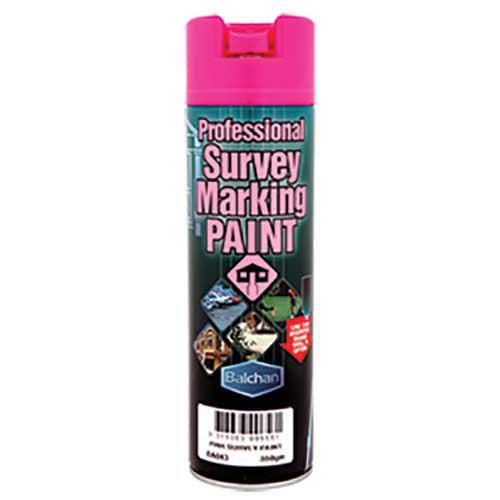 Balchan Professional Survey Marking Paint Brilliant Pink 350g BA043