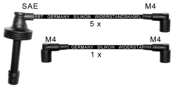 BBT Automotive Ignition Lead Set ZK136