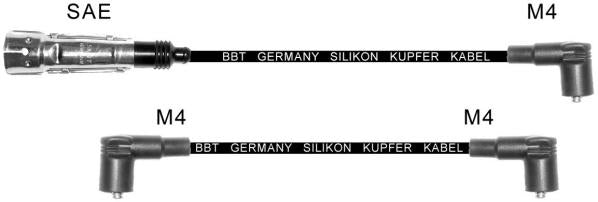 BBT Automotive Ignition Lead Set ZK355