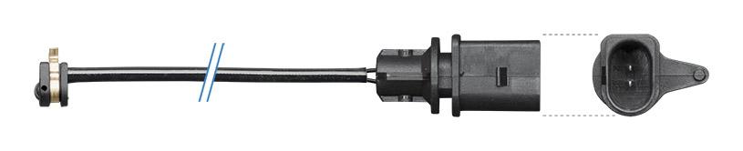 Bendix Brake Pad Wear Sensor BWS1160
